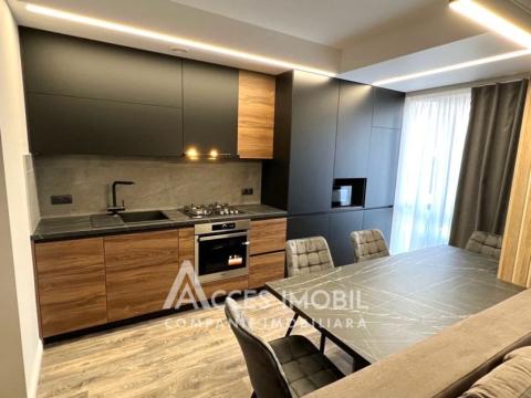 Bloc Nou! Centru, str. Alessandro Bernardazzi, 1 cameră + living. Reparație Premium! Încălzire autonomă!: 3