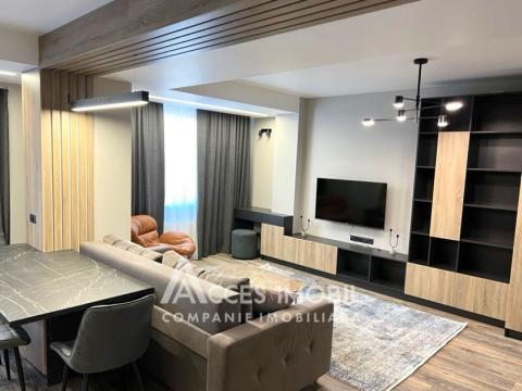 Bloc Nou! Centru, str. Alessandro Bernardazzi, 1 cameră + living. Reparație Premium! Încălzire autonomă!: 2