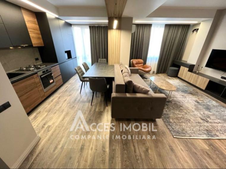 Bloc Nou! Centru, str. Alessandro Bernardazzi, 1 cameră + living. Reparație Premium! Încălzire autonomă!: 1
