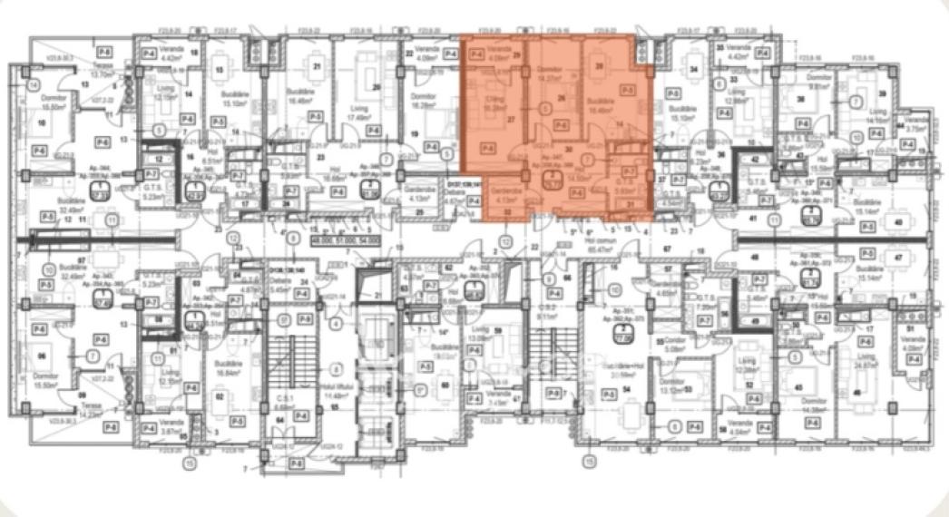 Horus! Bloc Nou! Râșcani, str. Tudor Vladimirescu, 2 camere + living. Localizare de mijloc!: 5