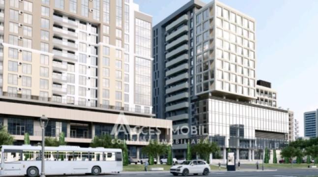 Horus! Bloc Nou! Râșcani, str. Tudor Vladimirescu, 2 camere + living. Încălzire autonomă!: 2
