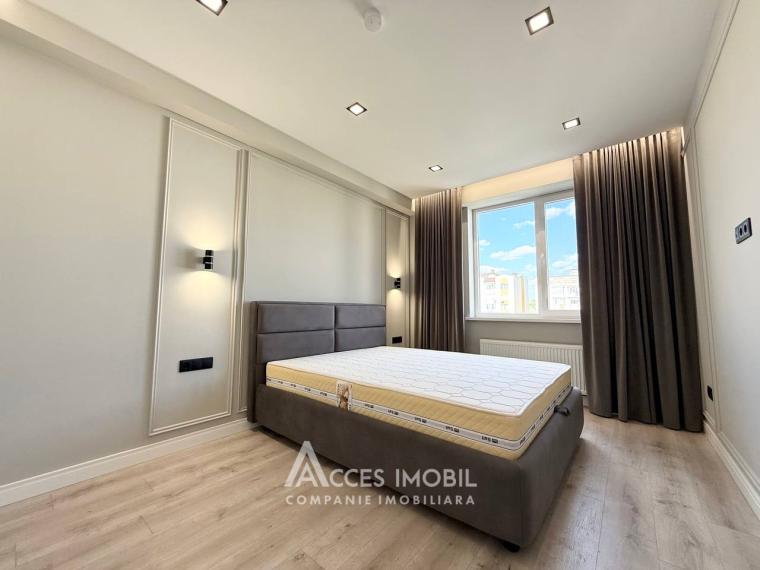 Chirie! Bloc Nou! Ialoveni, str. Alexandru cel Bun, 2 camere + living. Reparație Premium!: 0