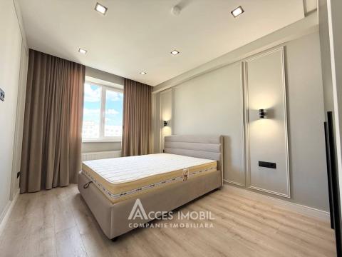 Chirie! Bloc Nou! Ialoveni, str. Alexandru cel Bun, 2 camere + living. Reparație Premium!: 2