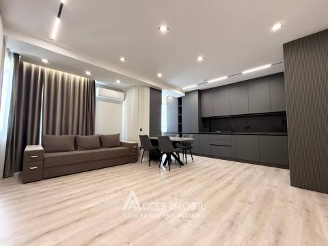 Chirie! Bloc Nou! Ialoveni, str. Alexandru cel Bun, 2 camere + living. Reparație Premium!: 4