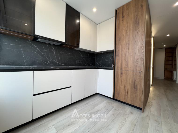 Golban Trade! Bloc Nou! Durlești, str. Regina Elisabeta, 2 camere + living. Euroreparație! Priveliște!: 9