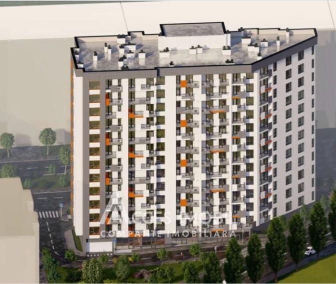 Solomon Construct! Bloc Nou! Telecentru, str. Ialoveni, 1 cameră + living. Încălzire autonomă!: 1