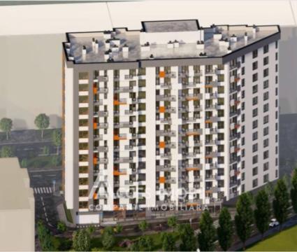Solomon Construct! Bloc Nou! Telecentru, str. Ialoveni, 1 cameră + living. Încălzire autonomă!: 1