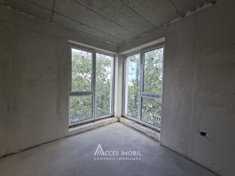 New Block! Botanica, Independenței Street, 3 rooms + living room. White Version! Autonomous heating!: 2