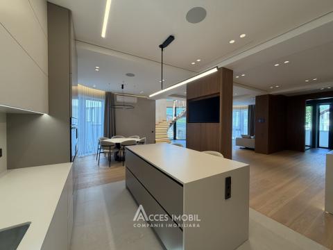 For Rent! 2 floors house! Rascani, Academician Sergiu Radautanu street, 290m2 + 6 aries! Premium repair!: 11