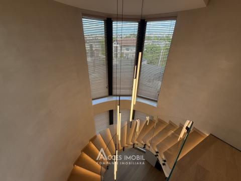 For Rent! 2 floors house! Rascani, Academician Sergiu Radautanu street, 290m2 + 6 aries! Premium repair!: 27
