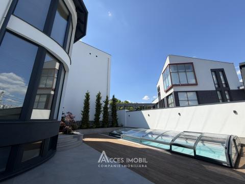 For Rent! 2 floors house! Rascani, Academician Sergiu Radautanu street, 290m2 + 6 aries! Premium repair!: 52