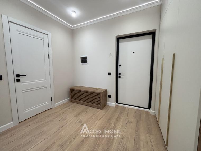 Bloc Nou! Durlești, str. Regina Elisabeta, 1 cameră + living. Euroreparație! Priveliște!: 6