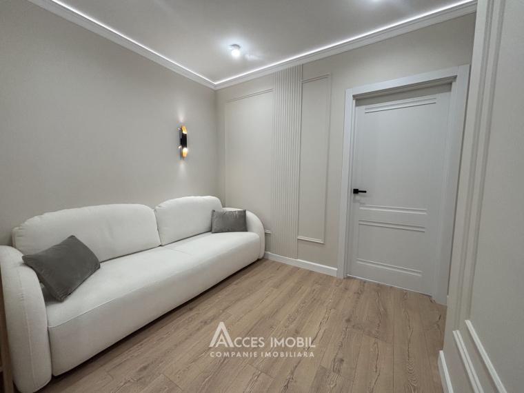 Bloc Nou! Durlești, str. Regina Elisabeta, 1 cameră + living. Euroreparație! Priveliște!: 5