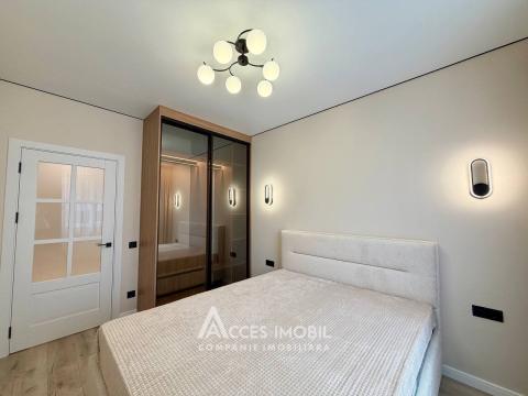 Bloc Nou! Durlești, str. Cartușa, 2 camere + living. Euroreparație!: 2