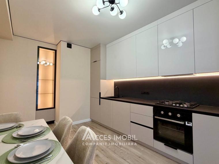 Bloc Nou! Durlești, str. Cartușa, 2 camere + living. Euroreparație!: 4
