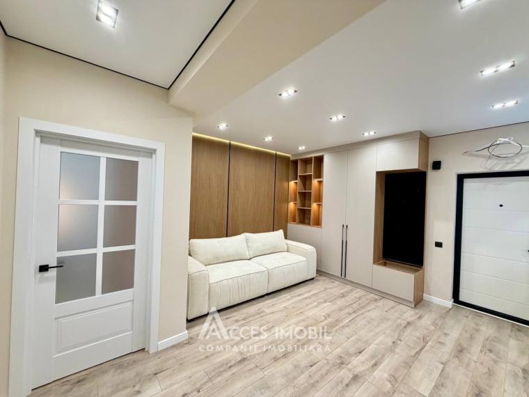 Bloc Nou! Durlești, str. Cartușa, 2 camere + living. Euroreparație!: 8