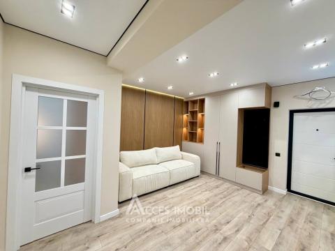 Bloc Nou! Durlești, str. Cartușa, 2 camere + living. Euroreparație!: 8