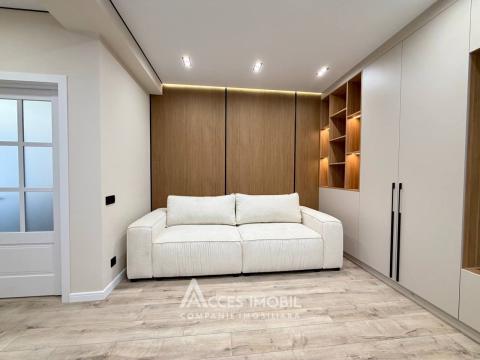 Bloc Nou! Durlești, str. Cartușa, 2 camere + living. Euroreparație!: 9