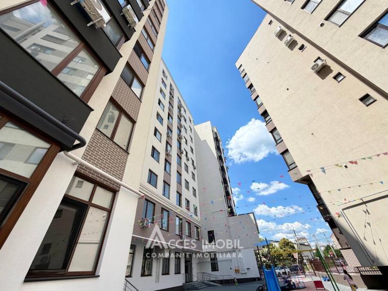 Bloc Nou! Durlești, str. Cartușa, 2 camere + living. Euroreparație!: 15
