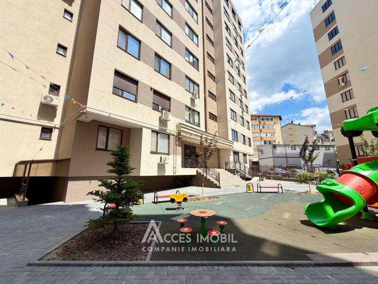 Bloc Nou! Durlești, str. Cartușa, 2 camere + living. Euroreparație!: 16