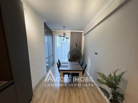 Rent! Râșcani, Renașterii Naționale Blvd, 2 rooms. Eurorepair!: 3