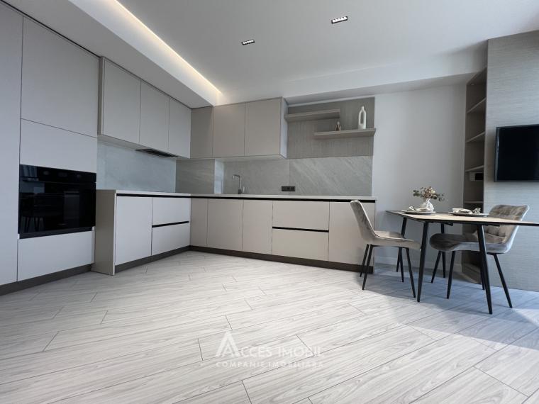Estate Invest! Bloc Nou! Durlești, str. Ialoveni, 1 cameră + living. Euroreparație!: 6