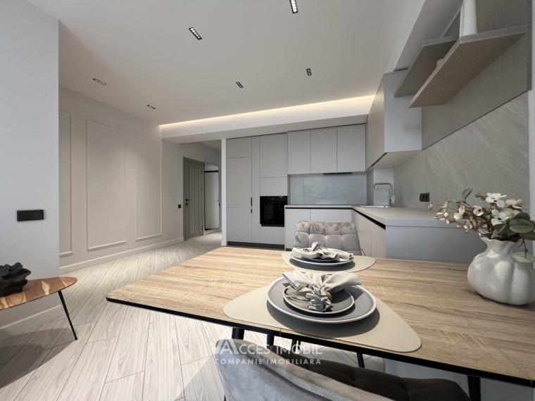 Estate Invest! Bloc Nou! Durlești, str. Ialoveni, 1 cameră + living. Euroreparație!: 7