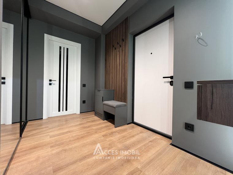 Estate Invest! Bloc Nou! Durlești, str. Atelierilor, 1 cameră + living. Euroreparație! Încălzire autonomă!: 8