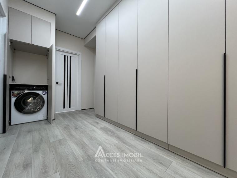 Estate Invest! Bloc Nou! Durlești, str. Atelierilor, 2 camere + living. Euroreparație!: 9