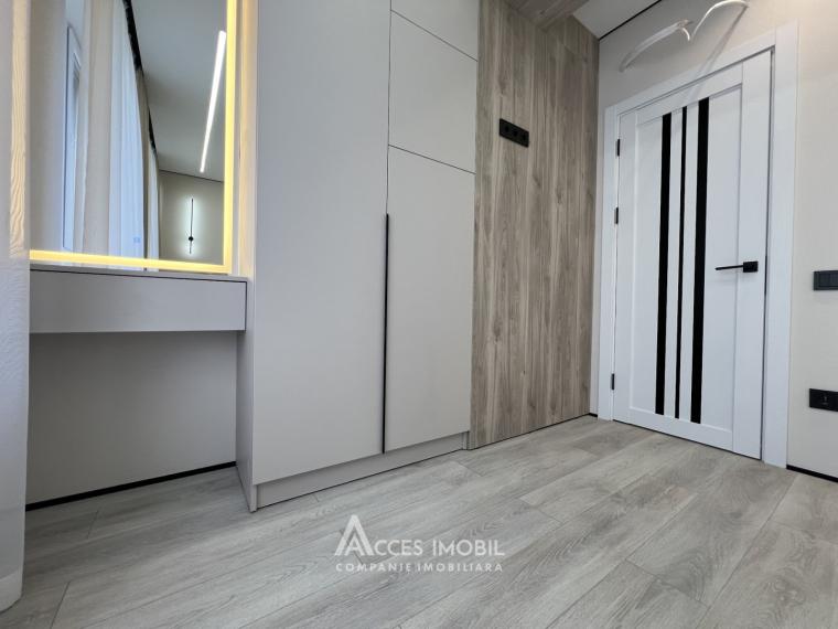 Estate Invest! Bloc Nou! Durlești, str. Atelierilor, 2 camere + living. Euroreparație!: 2