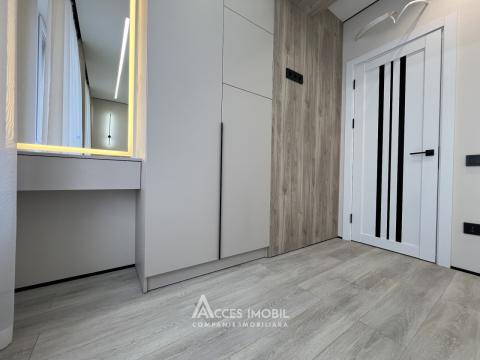 Estate Invest! Bloc Nou! Durlești, str. Atelierilor, 2 camere + living. Euroreparație!: 2