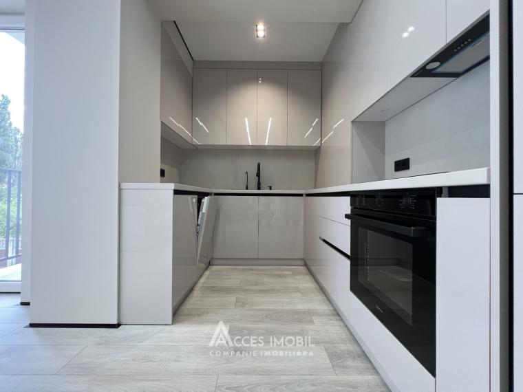 Estate Invest! Bloc Nou! Durlești, str. Atelierilor, 2 camere + living. Euroreparație!: 7