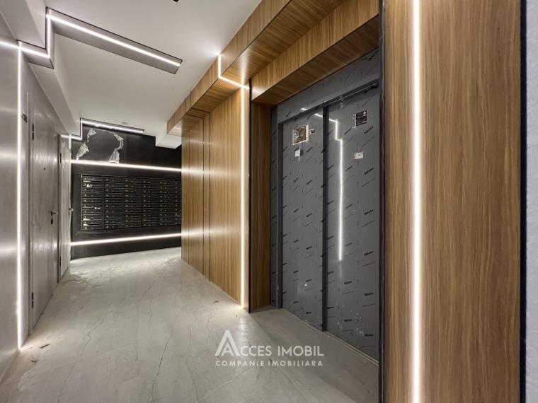 Estate Invest! Bloc Nou! Durlești, str. Atelierilor, 2 camere + living. Euroreparație!: 13