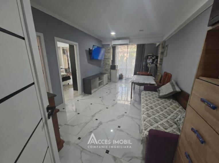 Durlești, str. Tudor Vladimirescu, 2 camere + living. Euroreparație! Încălzire autonomă!: 1