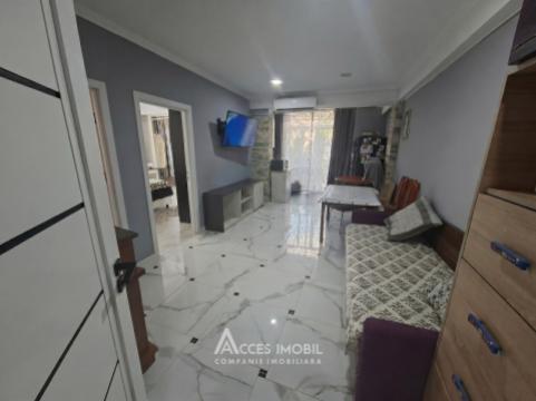 Durlești, str. Tudor Vladimirescu, 2 camere + living. Euroreparație! Încălzire autonomă!: 1