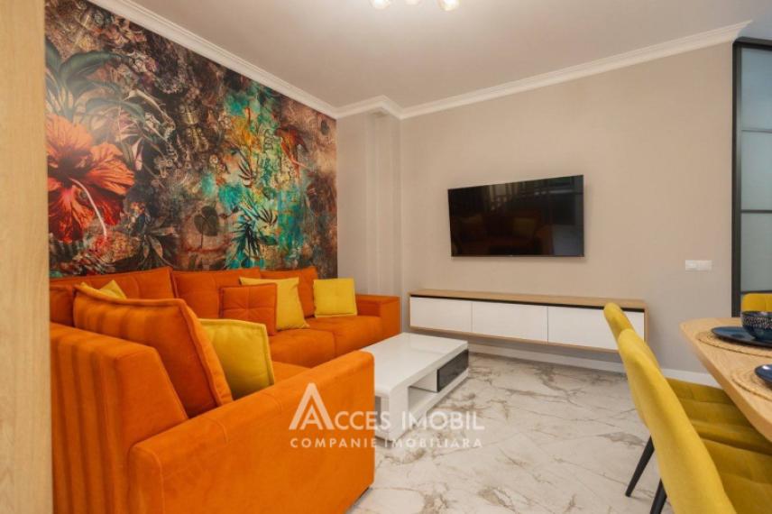 Inamstro! Bloc Nou! Buiucani, str. Milano, 2 camere + living. Euroreparație! Priveliște!: 1