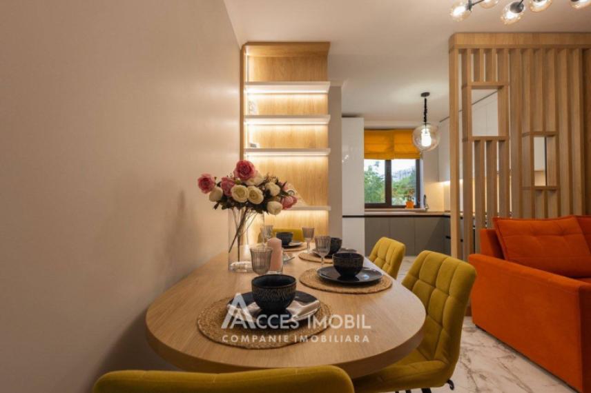 Inamstro! Bloc Nou! Buiucani, str. Milano, 2 camere + living. Euroreparație! Priveliște!: 2