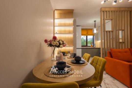 Inamstro! Bloc Nou! Buiucani, str. Milano, 2 camere + living. Euroreparație! Priveliște!: 2