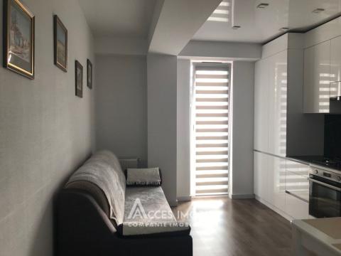 Rent! Lagmar! New Block! Telecentru, Pantelimon Halippa street, 1 room + living room. Eurorepair!: 1