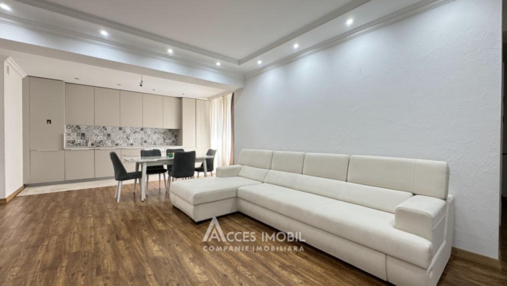 Centru, str. Al. Șciusev, 2 camere + living! Euroreparație!: 0