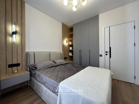 Astercon! Bloc Nou! Dumbrava, str. Durlești, 2 camere + living. Euroreparație!: 1