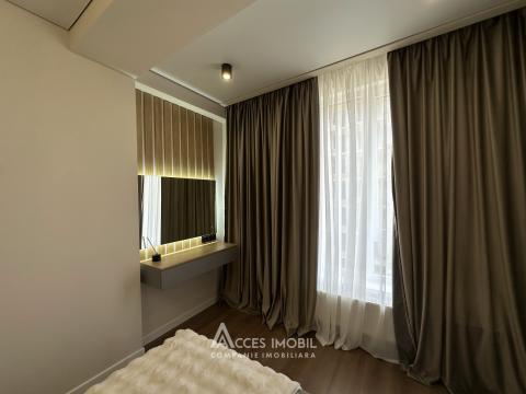 Astercon! Bloc Nou! Dumbrava, str. Durlești, 2 camere + living. Euroreparație!: 4