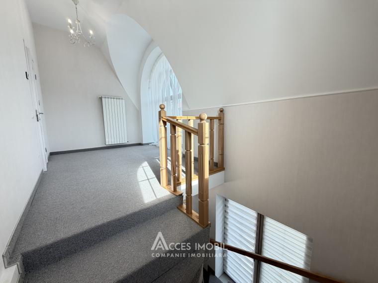 Chirie! Casă în 3 nivele! Centru, str. Anton Crihan, 300m2 + 6 ari. Reparație premium!: 20
