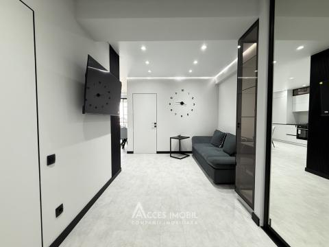 Braus! Bloc Nou! Ciocana, bd. Mircea cel Bătrân, 1 cameră + living. Euroreparație! Priveliște!: 4