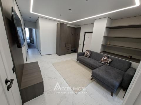New Block! Ghidighici, Ștefan cel Mare și Sfînt Street, 2 rooms + living room. Eurorepair!: 2
