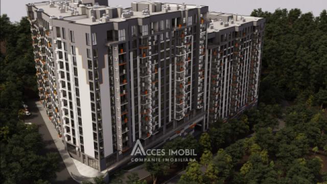 Solomon Construct! Botanica, str. Grenoble, 3 camere + living. Varianta albă! GRENOBLE RESIDENCE!: 2