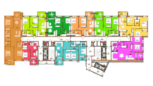 Solomon Construct! Botanica, str. Grenoble, 3 camere + living. Varianta albă! GRENOBLE RESIDENCE!: 6