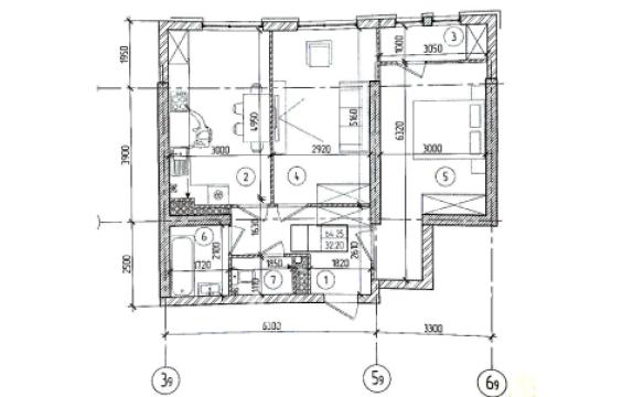 SKyHouse! Ботаника, шос. Мунчешть, 2 комнаты! Белый Вариант!: 4