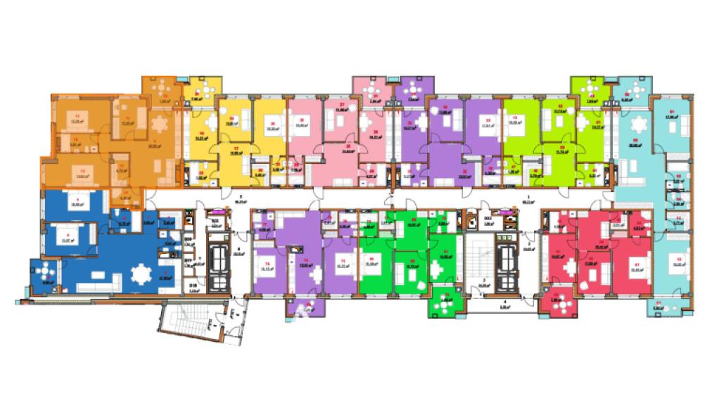 Solomon Construct! Botanica, str. Grenoble, 3 camere + living. Varianta albă! GRENOBLE RESIDENCE!: 3