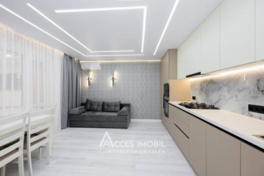 Ciocana, Mircea cel Bătrân Boulevard, 3 rooms + living room. Eurorepair!: 8